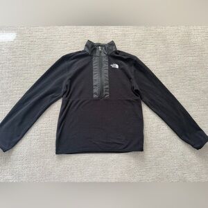 The North Face Black Fleece long sleeve shirt with Logo Tag